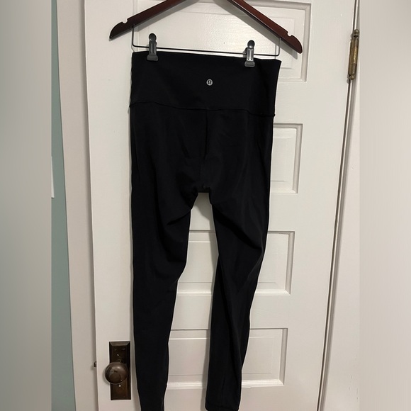 2 PAIRS Lululemon Align Pants, Size 10, Black + Espresso, 25” - Picture 4 of 4